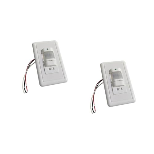 EXCEART 2 Stück Infrarot-Sensorschalter Praktischer Sensor Körpersensor einstellbar Bewegungsdetektor Deckenleuchte Infrarotsensor Lichtregler Abs Weiß EXCEART 2 Stück Infrarot-Sensorschalter Praktischer Sensor Körpersensor einstellbar Bewegungsdetektor Deckenleuchte Infrarotsensor Lichtregler Abs Weiß von EXCEART