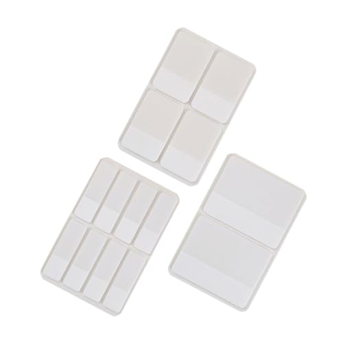 EXCEART 280 Stück Index etikett Aufkleber Etiketten Punkt Liste Klebestreifen bookmarks lesezeichen office supplies büro zubehör tragbare Markierungen Haushaltsseitenmarkierung bopp Weiß von EXCEART