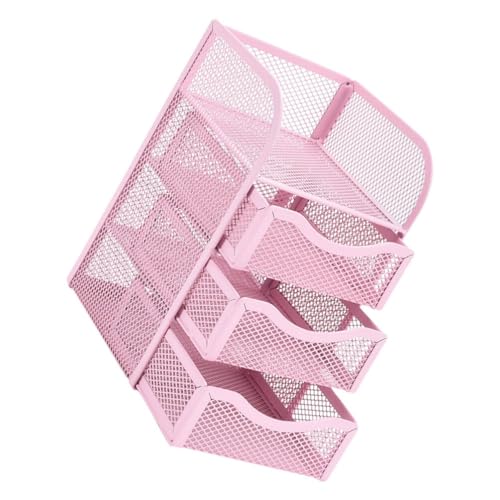 EXCEART 3-Stufiger Schreibtisch-Organizer aus Netzstoff mit Verschiebbaren Schubladen Schreibtisch-Akten-Organizer Papiersortierer Halter Sortierbehälter für Büro Schule Heimbedarf EXCEART 3-Stufiger Schreibtisch-Organizer aus Netzstoff mit Verschiebbaren Schubladen Schreibtisch-Akten-Organizer Papiersortierer Halter Sortierbehälter für Büro Schule Heimbedarf von EXCEART