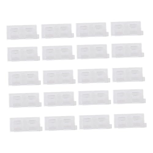 EXCEART 30 Stück Hakenclip Für Lichterketten Im Freien Wandkabelklemmen Kleine Kabelklemmen Lichtclips Für Den Außenbereich Kabelclips Für Den Außenbereich Selbstklebende Kabelclips Acryl EXCEART 30 Stück Hakenclip Für Lichterketten Im Freien Wandkabelklemmen Kleine Kabelklemmen Lichtclips Für Den Außenbereich Kabelclips Für Den Außenbereich Selbstklebende Kabelclips Acryl von EXCEART