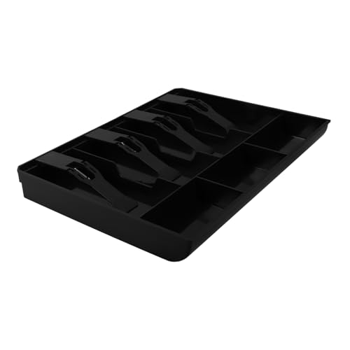 EXCEART 4 3 Kassen Münztablett Kassentablett Bargeldeinsatztablett Geldtablett Organizer Für Kassenbank Kassiererschublade Kassenschublade Schwarz EXCEART 4 3 Kassen Münztablett Kassentablett Bargeldeinsatztablett Geldtablett Organizer Für Kassenbank Kassiererschublade Kassenschublade Schwarz von EXCEART
