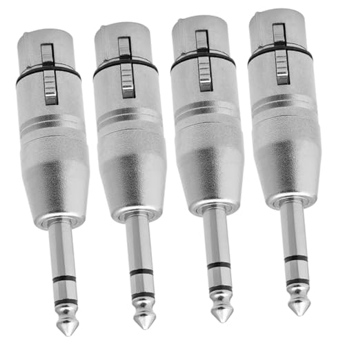 EXCEART 4Stücke Mikrofonadapter Polige Audio Adapter für Stereo Kopfhöreranschluss Stabil Kompatibel mit Mikrofonen Stereogeräten Hochwertige Klangübertragung EXCEART 4Stücke Mikrofonadapter Polige Audio Adapter für Stereo Kopfhöreranschluss Stabil Kompatibel mit Mikrofonen Stereogeräten Hochwertige Klangübertragung von EXCEART