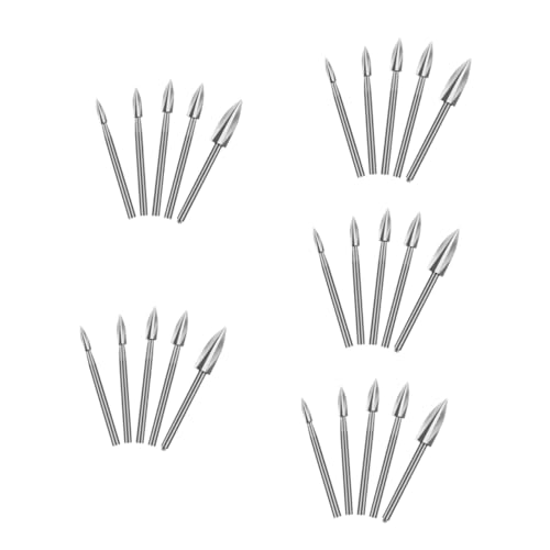 EXCEART 5 Sätze Bohrer Für Holz Handwerkstools Drill -kit Bohrer Für Die Holzbearbeitung Schnitzwerkzeuge Gravurwerkzeug Schnitzel-kit Bausatz Steinbohrer Silber Weißer Stahl 5 Stück * 5 EXCEART 5 Sätze Bohrer Für Holz Handwerkstools Drill -kit Bohrer Für Die Holzbearbeitung Schnitzwerkzeuge Gravurwerkzeug Schnitzel-kit Bausatz Steinbohrer Silber Weißer Stahl 5 Stück * 5 von EXCEART