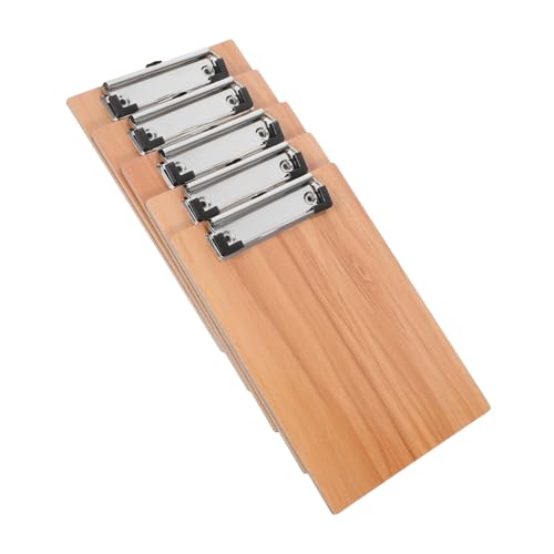 EXCEART 5 Stück Medizinische Klemmbrett Staffelei Clips Clip Für Klemmbrett Kleiderbügel Aus Aluminiumlegierung Bastel Klemmbrett Bauunternehmer Klemmbrett Tragbares Zeichenbrett von EXCEART
