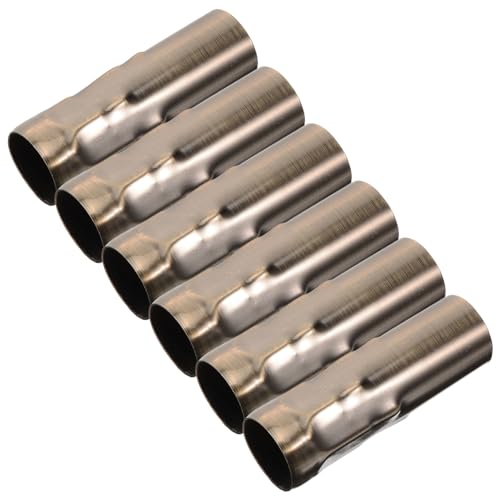 EXCEART 6 Stück Retro-Kronleuchterzubehör Hochzeit Wohnkultur Lampe Pendelleuchten Pendellicht Deckenleuchte Glühbirnenfassungen für Decken Deckenlichthalteranpassung Eisen von EXCEART