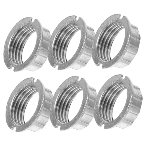 EXCEART 6Stücke Lampenfassung Ringe Adapter Für Lampenschirm Halterung Einfacher Austausch Und Installation Für Halogenlampen Zubehör Für Stehlampe EXCEART 6Stücke Lampenfassung Ringe Adapter Für Lampenschirm Halterung Einfacher Austausch Und Installation Für Halogenlampen Zubehör Für Stehlampe von EXCEART