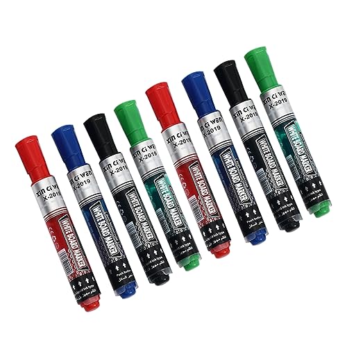 EXCEART 8 Stück Drücken Sie den Water-Out Whiteboard Stift heeloween individuation whiteboardstifte paper Trocken abwischbare Marker für den Kühlschrank kleine trocken abwischbare Marker von EXCEART