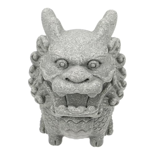 EXCEART Briefbeschwerer des lebens wandbilder schreibtisch dekoration Schreibtischdekoration Bürodekorationen Ornamente Dekoration Tischlöwendekor Löwenschmuck Desktop-Löwenstatue Stein von EXCEART