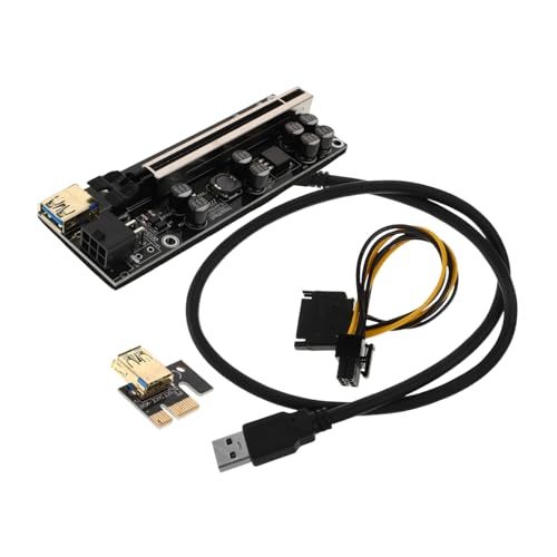EXCEART Grafikkarten Verlängerungskabel USB Verlängerungskabel Verlängerungskabel Langes Verlängerungskabel Kabelverlängerungen RGB Stromverlängerungskabel Gpu Kabel Kurzes von EXCEART