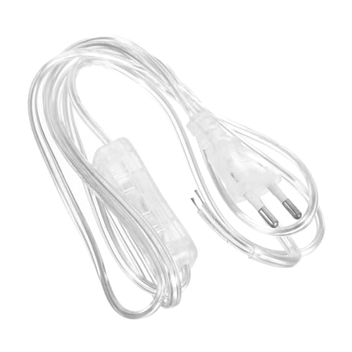EXCEART Hängendes Lampenkabel Mit Schalter Eu Stecker Transparentes Design Für Pendelleuchten Und Wandleuchten Einfach Zu Installieren Langlebig Und Kupfer EXCEART Hängendes Lampenkabel Mit Schalter Eu Stecker Transparentes Design Für Pendelleuchten Und Wandleuchten Einfach Zu Installieren Langlebig Und Kupfer von EXCEART