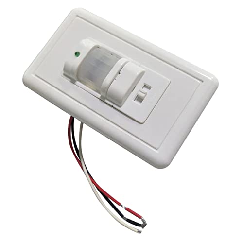 EXCEART Infrarot-Sensorschalter Infrarotsensor Bewegungsdetektor Praktischer Sensor Körpersensor Deckenleuchte einstellbar Lichtregler Abs Weiß EXCEART Infrarot-Sensorschalter Infrarotsensor Bewegungsdetektor Praktischer Sensor Körpersensor Deckenleuchte einstellbar Lichtregler Abs Weiß von EXCEART