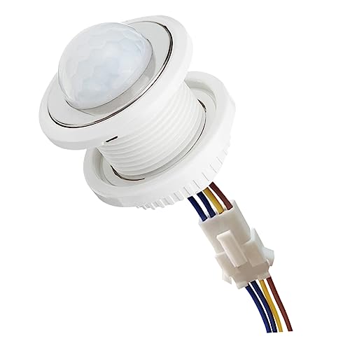 EXCEART LED Bewegungsmelder Mit Pir Sensor Infrarot Controller Für LED Streifen Und Deckenleuchten Hochempfindlich Und Zuverlässig Für Schlafzimmer von EXCEART