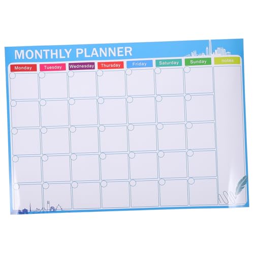 EXCEART Magnetischer Notizblock Für Kühlschrank Abwischbare Whiteboard Zur Planung Erinnerung Und Notizen Design Für Wochenpläne Und Organisation EXCEART Magnetischer Notizblock Für Kühlschrank Abwischbare Whiteboard Zur Planung Erinnerung Und Notizen Design Für Wochenpläne Und Organisation von EXCEART