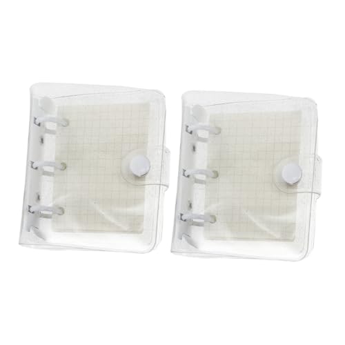 EXCEART PVC-loseblatt Tragbares Notizbuch Mini-notizblock Haushaltsjournal Bürozubehör 2er-Pack EXCEART PVC-loseblatt Tragbares Notizbuch Mini-notizblock Haushaltsjournal Bürozubehör 2er-Pack von EXCEART