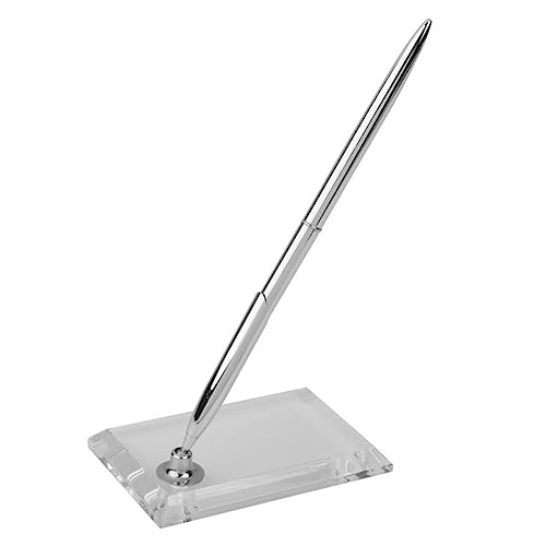 EXCEART Rechteckiger Stifthalter Set Für Hochzeiten Und Verlobungen Drehbarer Schreibtisch Organizer Für Gästebuch Anmeldungen Langlebig Und Komfortabel Anwendung von EXCEART