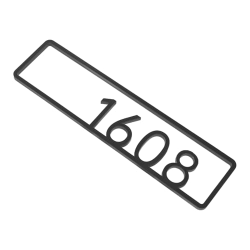 EXCEART Türnummernschild Langlebigem Material Für Wohnungstüren Briefkästen Und Straßenadressennummern Hochwertige Dekoration Für Ihr Zuhause von EXCEART