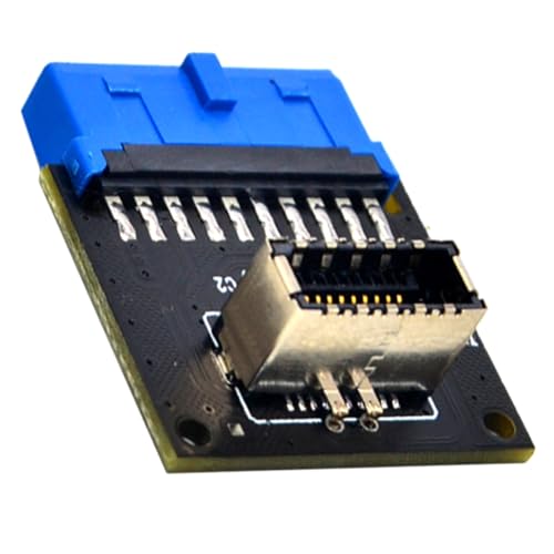 EXCEART USB Frontplattenadapter Typ E Kompatibel Mit Systemen Für Schnelle Stabile Datenübertragung Für Ihre Konnektivitätsanforderungen EXCEART USB Frontplattenadapter Typ E Kompatibel Mit Systemen Für Schnelle Stabile Datenübertragung Für Ihre Konnektivitätsanforderungen von EXCEART