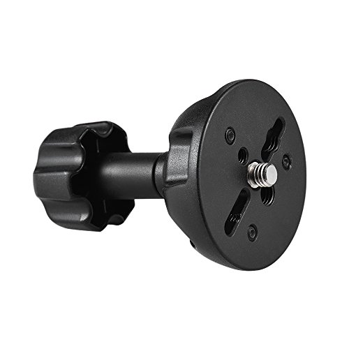 Andoer 75mm Half Ball Flat to Bowl Adapter mit 1/4" & 3/8" Schrauben für Fluid Head Stativ DSLR Rig Kamera Andoer 75mm Half Ball Flat to Bowl Adapter mit 1/4" & 3/8" Schrauben für Fluid Head Stativ DSLR Rig Kamera von Andoer