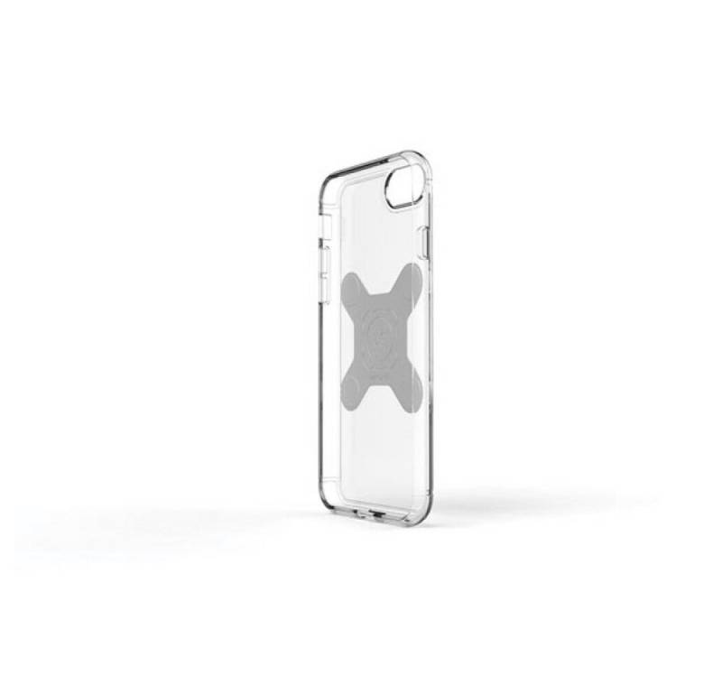 EXELIUM Handyhülle Exelium schutzcover mit ladefunktion magnetisch iphone® 8 transparent von EXELIUM