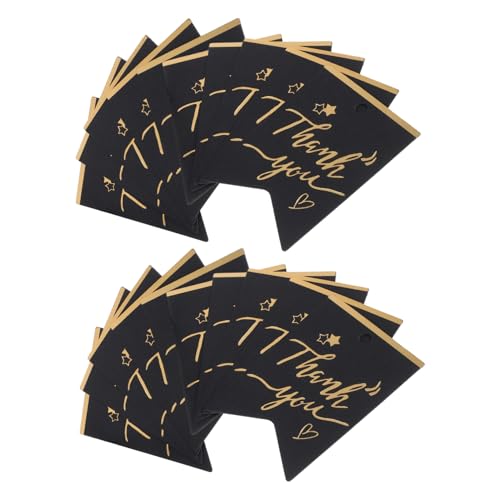 EXHUMKY 100 Stück Geschenkverpackungsbezeichnungen Dankeschön-Geburtstags-Tags danke tag Danke Label-Tag Geburtstage danken Ihnen Etiketten kreative Dankeschön-Tags Papier Schwarz EXHUMKY 100 Stück Geschenkverpackungsbezeichnungen Dankeschön-Geburtstags-Tags danke tag Danke Label-Tag Geburtstage danken Ihnen Etiketten kreative Dankeschön-Tags Papier Schwarz von EXHUMKY