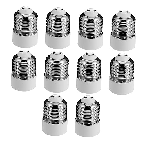 EXHUMKY 10Stücke Lampenadapter Handlicher Steckdosenstecker für Einfache Umwandlung von Deckenleuchten Steckdosen für Flexible von EXHUMKY