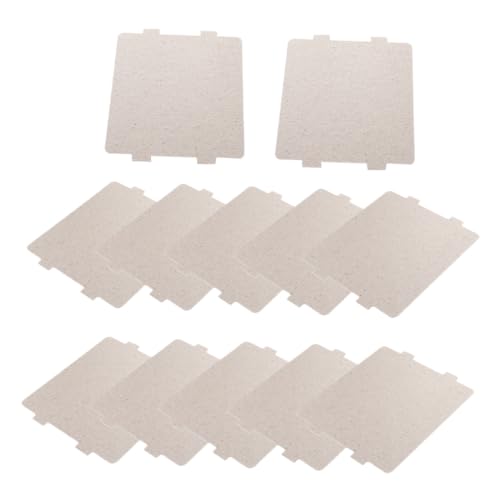EXHUMKY 12 Stücke Mikrowelle Blätter Abdeckung Platte für Mikrowelle Blatt Ersatz EXHUMKY 12 Stücke Mikrowelle Blätter Abdeckung Platte für Mikrowelle Blatt Ersatz von EXHUMKY