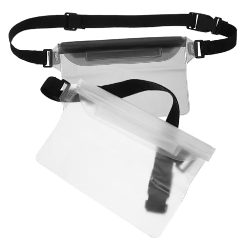 EXHUMKY 2 Stück wasserdichte Gürteltasche Fall einstellbar Taille Schlüssel Fanny wasserdichte Tasche für Handy wasserdichte hülle für Handy Wassersicherer Beutel Mobilfunkbeutelbeutel PVC EXHUMKY 2 Stück wasserdichte Gürteltasche Fall einstellbar Taille Schlüssel Fanny wasserdichte Tasche für Handy wasserdichte hülle für Handy Wassersicherer Beutel Mobilfunkbeutelbeutel PVC von EXHUMKY