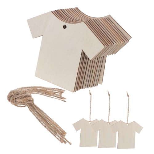 EXHUMKY 20 Stück Holzkurzarmetikett hängende Etiketten leere Kleidungsetiketten Loch-Tags rustikale Tags Etiketten umwickeln Lochpunsch -Tags geformte Etiketten Marker-Tags Hanfseil Beige EXHUMKY 20 Stück Holzkurzarmetikett hängende Etiketten leere Kleidungsetiketten Loch-Tags rustikale Tags Etiketten umwickeln Lochpunsch -Tags geformte Etiketten Marker-Tags Hanfseil Beige von EXHUMKY