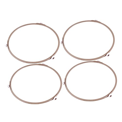 EXHUMKY 4 Stück Halterung Für Mikrowellen-plattenspieler Mikrowellenfarbe Radring Für Das Mikrowellentablett Mikrowellen-plattenspieler-ring Mikrowelle Luftfritteuse Toaster Plastik EXHUMKY 4 Stück Halterung Für Mikrowellen-plattenspieler Mikrowellenfarbe Radring Für Das Mikrowellentablett Mikrowellen-plattenspieler-ring Mikrowelle Luftfritteuse Toaster Plastik von EXHUMKY