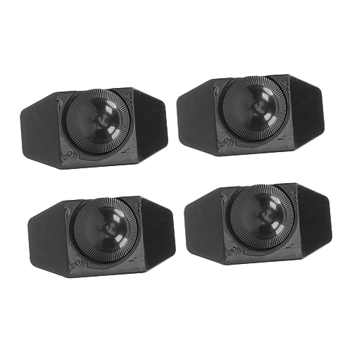 EXHUMKY 4 Stück Tischlampen -Dimmschalter Lampendimmer Lampenteile Dimmen Dimmersteuerung für Tischlampen Schreibtisch LED Dimmer Lichtschalter Lichtdimmer Dimmer für Lampe Plastik Schwarz EXHUMKY 4 Stück Tischlampen -Dimmschalter Lampendimmer Lampenteile Dimmen Dimmersteuerung für Tischlampen Schreibtisch LED Dimmer Lichtschalter Lichtdimmer Dimmer für Lampe Plastik Schwarz von EXHUMKY