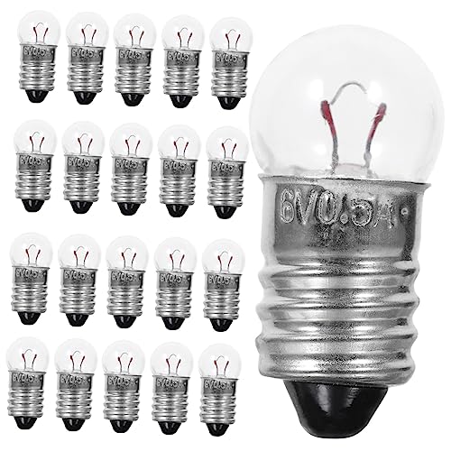 EXHUMKY 50 Stück Kleine Glühbirnen Runde Glühbirne Experiment Taschenlampe Ersatz winzig Wissenschafts-Kit Unterrichtsvorräte Kontrollleuchte Mini -Glühbirnen Glas EXHUMKY 50 Stück Kleine Glühbirnen Runde Glühbirne Experiment Taschenlampe Ersatz winzig Wissenschafts-Kit Unterrichtsvorräte Kontrollleuchte Mini -Glühbirnen Glas von EXHUMKY
