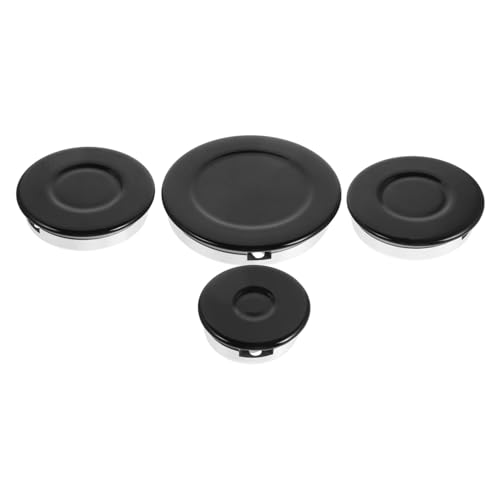 EXHUMKY Gasherd Brennerkrone Set Flammenkappe für Effizientes mit Mehreren Brennern für Gasherde und Gaskocher Schwarz EXHUMKY Gasherd Brennerkrone Set Flammenkappe für Effizientes mit Mehreren Brennern für Gasherde und Gaskocher Schwarz von EXHUMKY