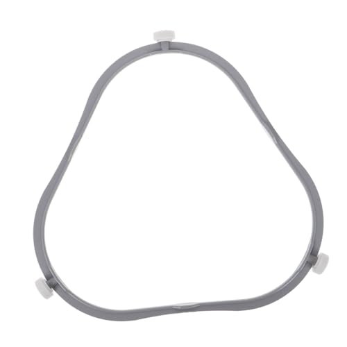 EXHUMKY Halterung für Mikrowellen-Plattenspieler Halterungsringe für Mikrowellen-Drehteller Plattentellerringe für Mikrowellenherde Mikrowellen-Ersatz-Plattenspieler Plastik Grau EXHUMKY Halterung für Mikrowellen-Plattenspieler Halterungsringe für Mikrowellen-Drehteller Plattentellerringe für Mikrowellenherde Mikrowellen-Ersatz-Plattenspieler Plastik Grau von EXHUMKY