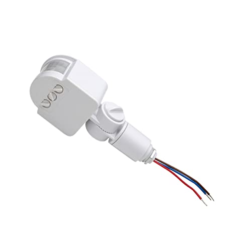 EXHUMKY Infrarot Bewegungsmelder Lichtsensor Controller Automatischer Bewegungsmelder Für Außenleuchten Infrarot Sensoren Schalter Bewegungsmelder Für Außenleuchten Weiß PC EXHUMKY Infrarot Bewegungsmelder Lichtsensor Controller Automatischer Bewegungsmelder Für Außenleuchten Infrarot Sensoren Schalter Bewegungsmelder Für Außenleuchten Weiß PC von EXHUMKY