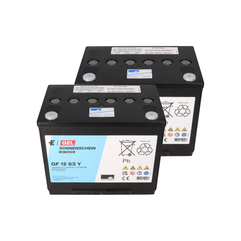 Akku-Satz 24V 63Ah passend für Meyra iChair CL 515 Modell 1.274 von EXIDE