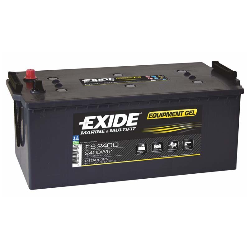 EXIDE ES 2400 für Baustellen- und Signalanlagen 12V 210Ah von EXIDE