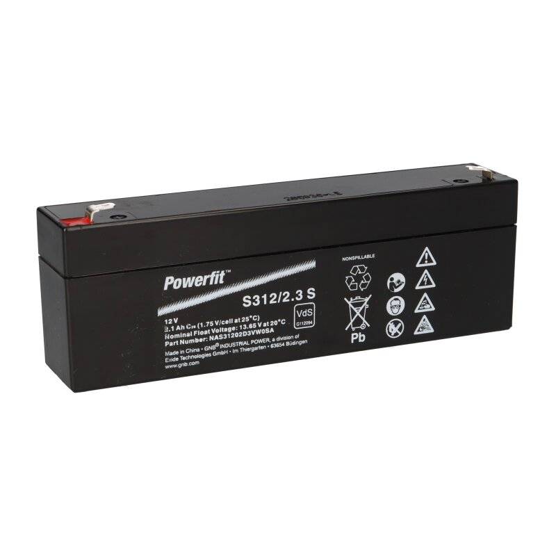 Exide Powerfit Bleiakku AGM 12V 2,1Ah S312/2.3 S von EXIDE
