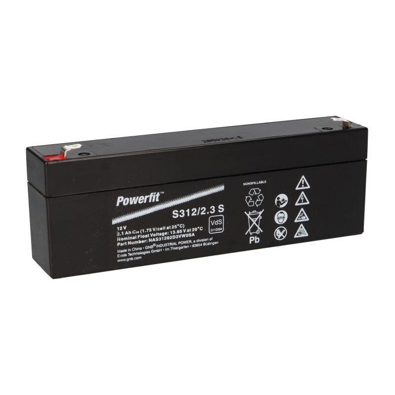 Exide Powerfit Bleiakku AGM 12V 2,1Ah S312/2.3 S Exide Powerfit Bleiakku AGM 12V 2,1Ah S312/2.3 S von EXIDE