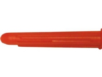 EXPANDET Let rosett hulrumsplug 6x35mm rød, for et gipslag 9-13mm, for skruediameter 3,5-4,5mm - (100 stk.) von EXPANDET