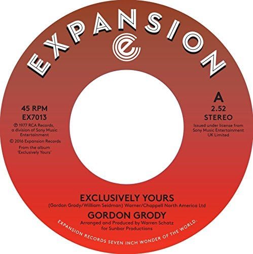 Exclusively Yours / After Loving You [Vinyl Single] von EXPANSION RECORDS