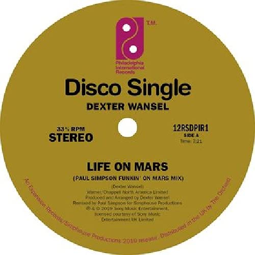 Life on Mars (Remix) (Ltd. Hand Numbered 12'') [Vinyl Maxi-Single] von EXPANSION