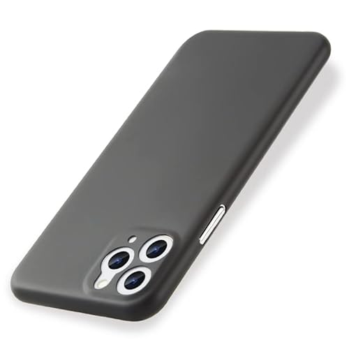 EXPE iPhone 11 Pro Schutzhülle | Ultra Dünn 0,35mm & Minimalistisch | Kameraschutz & Mattes Design | Kratzfest | Hochwertiges Case | Präzise Ausschnitte | Schwarz von EXPE