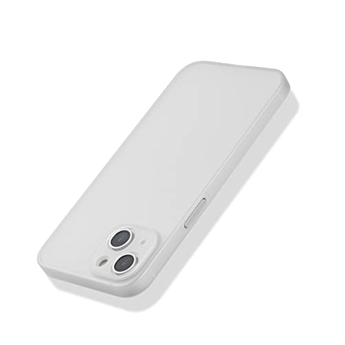 EXPE iPhone 14 Hülle Ultra Dünn Matt Kratzfest Kameraschutz Schutzhülle Slim Fit Case (Weiß/Transparent) von EXPE