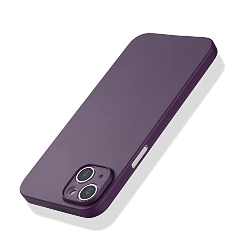 EXPE iPhone 14 Plus Hülle Ultra Dünn Matt Kratzfest Kameraschutz Schutzhülle Slim Fit Case (Violett) von EXPE
