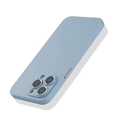 EXPE iPhone 14 Pro Max Hülle Ultra Dünn Matt Kratzfest Kameraschutz Schutzhülle Slim Fit Case (Serria Blau) von EXPE