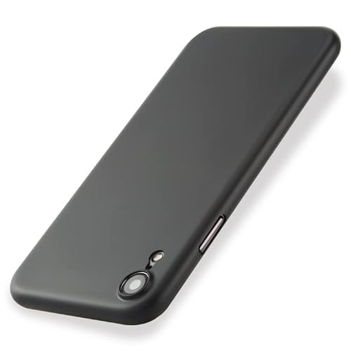 EXPE iPhone XR Schutzhülle | Ultra Dünn 0,35mm & Minimalistisch | Kameraschutz & Mattes Design | Kratzfest | Hochwertiges Case | Präzise Ausschnitte | Schwarz von EXPE