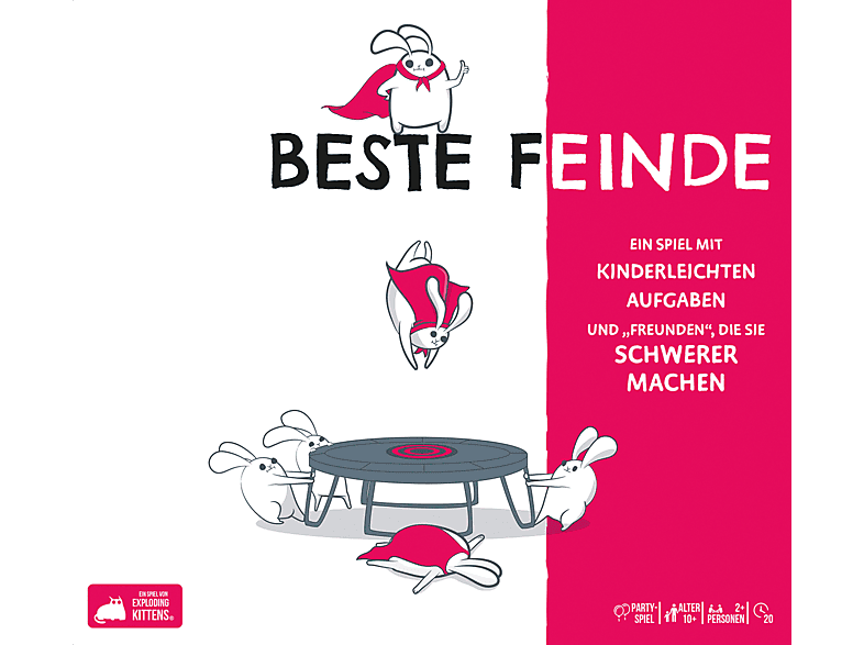 EXPLODING KITTENS Beste Feinde Partyspiel Mehrfarbig EXPLODING KITTENS Beste Feinde Partyspiel Mehrfarbig von EXPLODING KITTENS