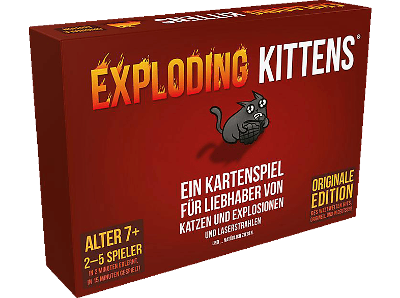 EXPLODING KITTENS Exploding Kittens Kartenspiel Mehrfarbig EXPLODING KITTENS Exploding Kittens Kartenspiel Mehrfarbig von EXPLODING KITTENS