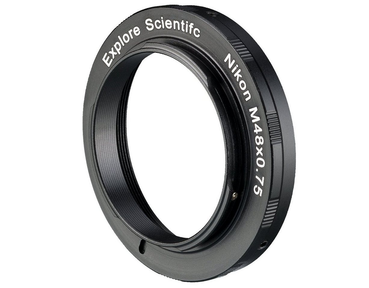 EXPLORE SCIENTIFIC Kamera-Ring M48x0.75 für Nikon Objektiv-Adapter von EXPLORE SCIENTIFIC