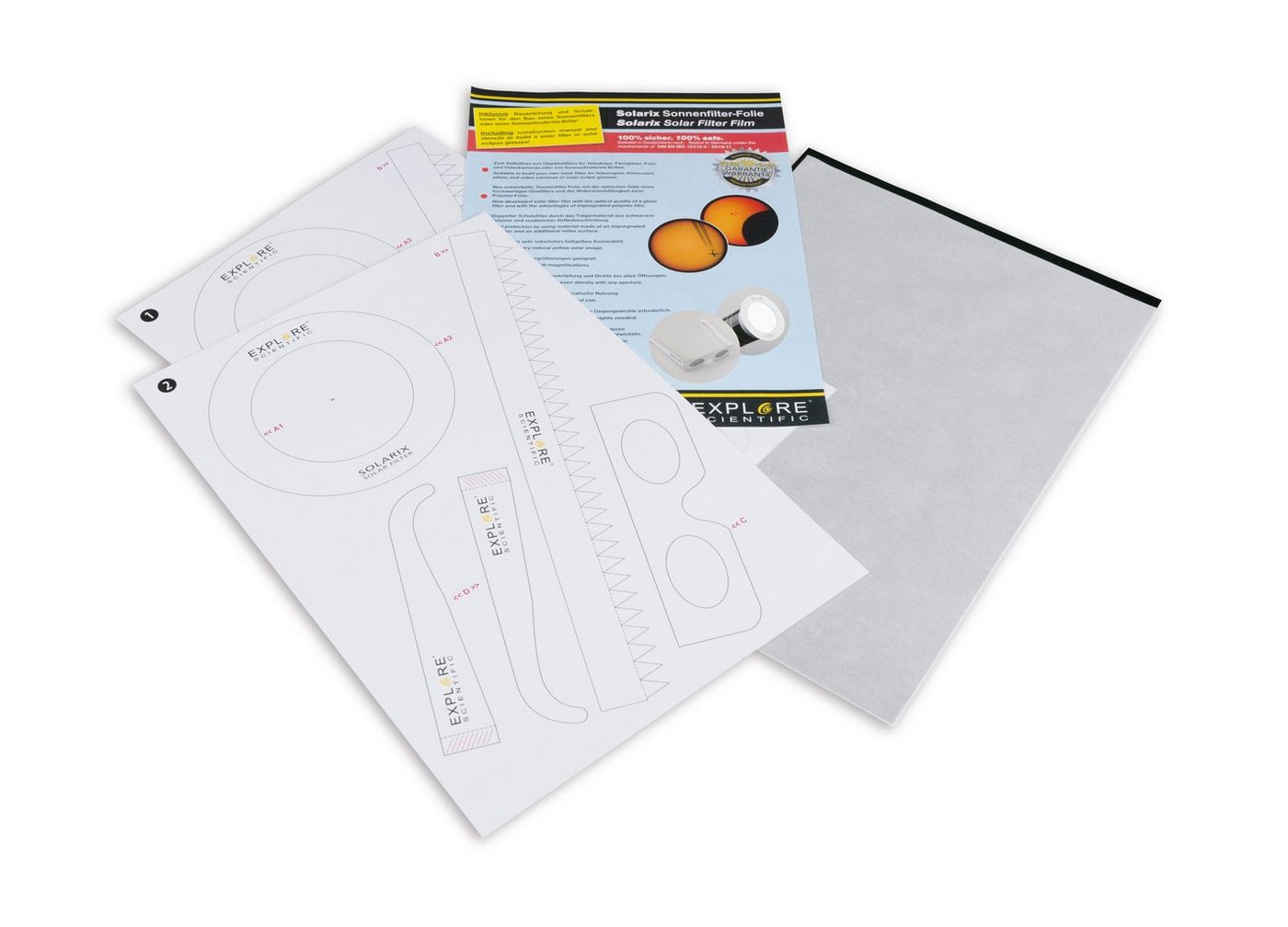 EXPLORE SCIENTIFIC Teleskop EXPLORE SCIENTIFIC Solarix Sonnenfilterfolie A4 EXPLORE SCIENTIFIC Teleskop EXPLORE SCIENTIFIC Solarix Sonnenfilterfolie A4 von EXPLORE SCIENTIFIC